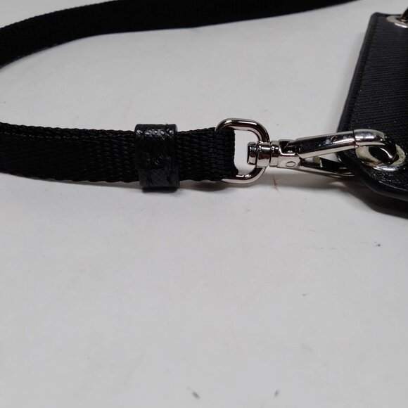 Authentic Prada Frankenstein Sacoche Black Leather Crossbody mon585-111025 - Picture 8 of 16